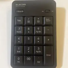 ELECOM 無線Bluetoothテンキー TK-TBM023SKBK