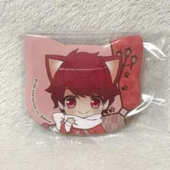 A3! ナンジャタウン　コラボ 猫型　缶バッジ　佐久間咲也