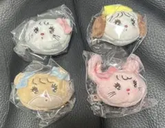 mikko ぬいぐるみまえがみクリップ　全4種コンプリートセット ①