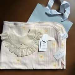 gelato piqué 花柄ブランケット スタイ新品未使用タグ付き❤️
