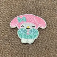 산리오 마이멜로디 ワッペン風刺繍シール