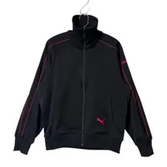 80s 90s PUMA プーマ ヴィンテージ トラックジャケット BLACK