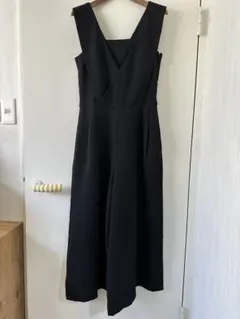 ルシェルブルー　サロペット　ブラック