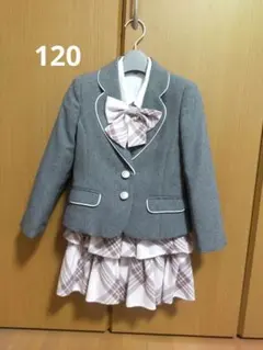 フォーマル 4点セット 120　女の子