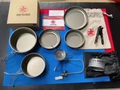 JETBOILジェットボイル マイクロモ➕SOTOサーモスタッククッカーの