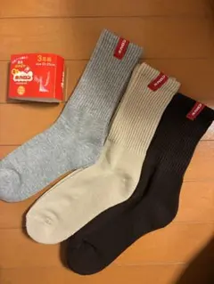 ホカロン　靴下　新品　3枚組　パイル編み　レディース　23〜25cmのサムネイル