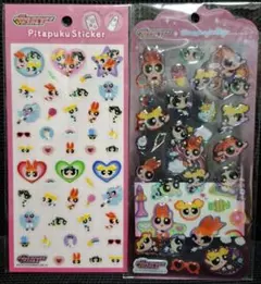 【正規品】ドロップジェリーシール ピタプクステッカー パワーパフガールズ