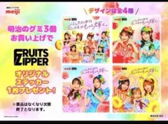 フルーツジッパー全４種セット