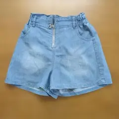 デニム　キュロット　150cm