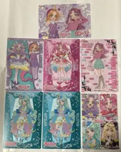 名探偵プリキュア キラキラクリアカードガム コリス 7枚セット