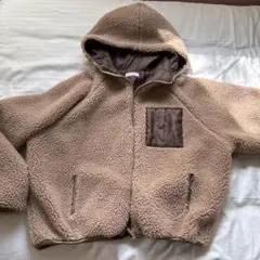 ボアジャケット ブラウン