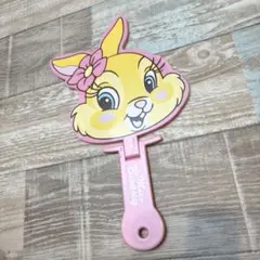 バンビ ミスバニー ハンドミラー ディズニー　手鏡 うさ耳　平成レトロ