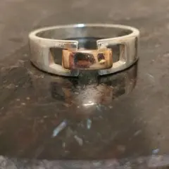 TIFFANY&Co. ゲートリング 750 指輪 925/K18 11.7g - メルカリ