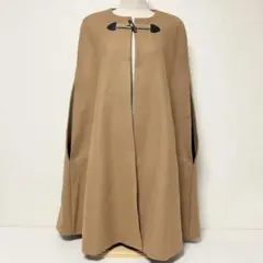 美品 ZARA MANTECO ポンチョ ケープ ゴールド金具 M - メルカリ