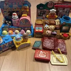 アンパンマン アイスクリーム　パン工場　セット