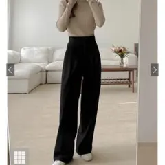 GRL(グレイル)センタープレスストレートパンツ[ai07]