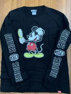RUDIES ミッキーマウス 長袖Tシャツ M