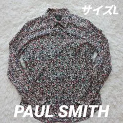 PAUL SMITH ポールスミス 長袖総柄シャツ 現行BOXタグ マルチカラー
