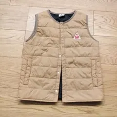 使用感ほぼ無し！ BREEZE GERRY ベージュ ダウンベスト