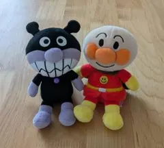 アンパンマン　ばいきんまん　ぬいぐるみ