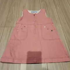 familiar ピンク ワンピース 90