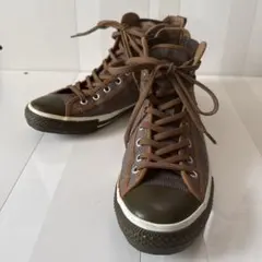 CEDARCREST !ハイカットスニーカー　25.5cm ブラウン メンズ