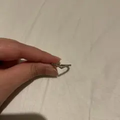 PANDORA V字型ストーン付きリング