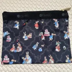 【最終お値下げ】レスポートサック　ピーターラビット　ポーチ