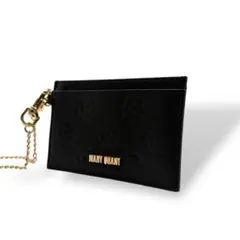 未使用級 マリークワント デイジーアウトラインパターン2 シングルパスケース