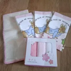 ピーターラビット タオルハンカチなど7枚セット