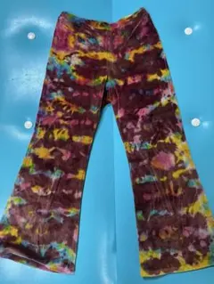 タイダイベロアパンツ　ススミタパンツのサムネイル