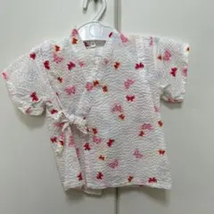 蝶々柄甚平 80cm