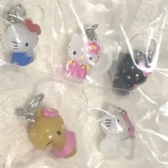 ハローキティ めじるしアクセサリー セミコンプ　5点セット