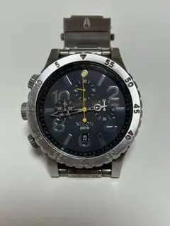 ニクソン 51-30 クロノグラフ シルバーポリッシュ 稼動中 美品 - メルカリ