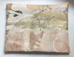 No.197 少し大きめポーチ 1点物 帯リメイク