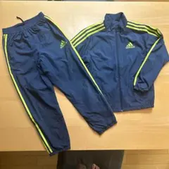 adidas ウィンドブレーカー 上下　140