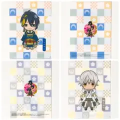 新品★刀剣乱舞【三日月宗近＆鶴丸国永】セブンイレブン★特典★ミニクリアファイル