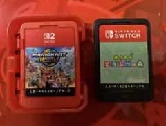 Switch2 マリオカート ワールド＋あつまれどうぶつの森 2本セットのサムネイル