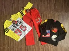 新品カーズ トップスとパンツセット 120cm