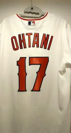 大谷翔平　エンゼルス　ホームユニフォーム　刺繍　正規品　NIKE　Mサイズ