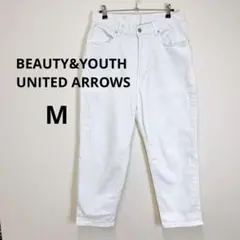 BEAUTY&YOUTH ワイドテーパード デニムパンツ M