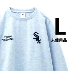 【未使用品L】ホワイトソックス◎ロングT◎村上選手◎グレーのサムネイル