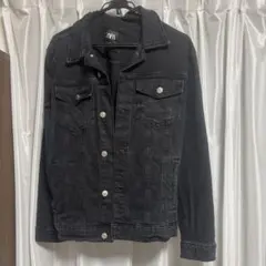ブラックデニムジャケット　ZARA