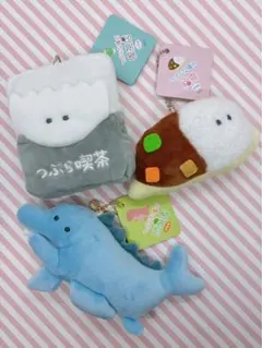 つぶらな瞳ぬいぐるみ3点セット