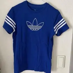 adidas originals キッズ　tシャツ ブルー　150のサムネイル