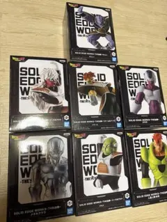 ドラゴンボール フィギュア 8点セット SOLID EDGE WORKS - メルカリ