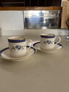 Tiffany & co.デミタスカップ 2個セット