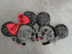 ディズニー カチューシャ ミッキー ミニー セット ディズニーサングラスセット