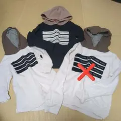 兄妹お揃い　ブリーズ　BREEZE　90cm 120cm フーディー