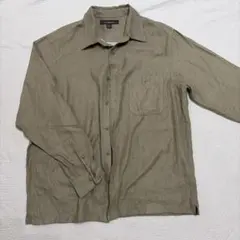 Croft & Barrow 長袖シャツ カーキ Lサイズのサムネイル